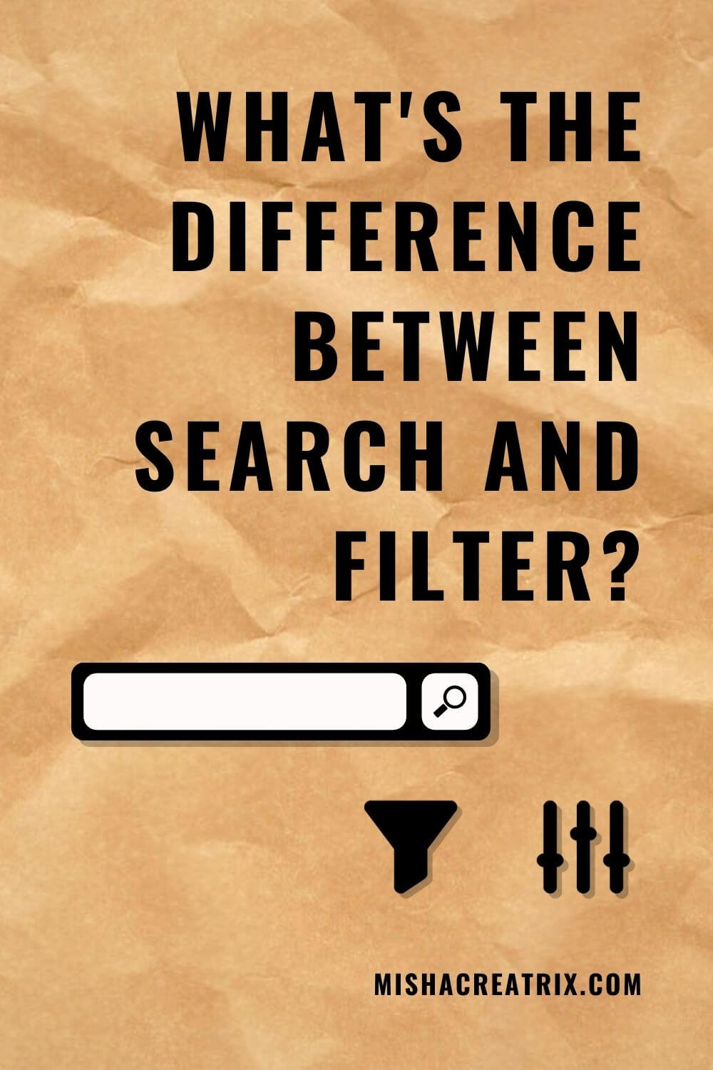 Search And Filter - Pin
