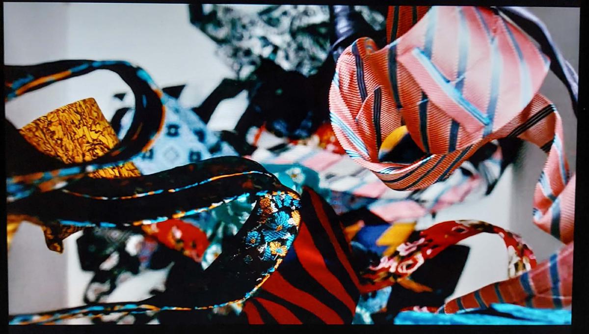 Saul Goodman's Colorful Ties - Captured from Netflix